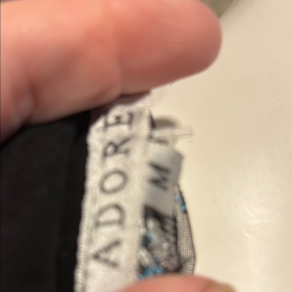 Adore Black Mesh Jean Jacket with Vibrant Embroidery - Picture 11 of 16